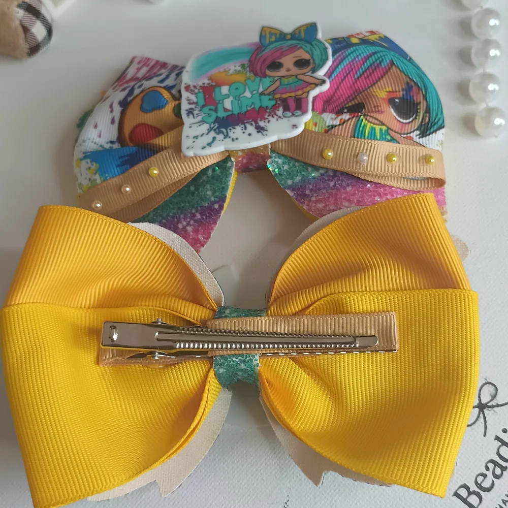Colorful L.O.L. Surprise! Hair Bows with Characters Set. Simply Artisanal🎀✨